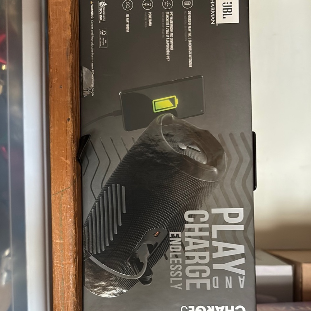 JBL Black Bluetooth Speaker - Picture 2 of 2
